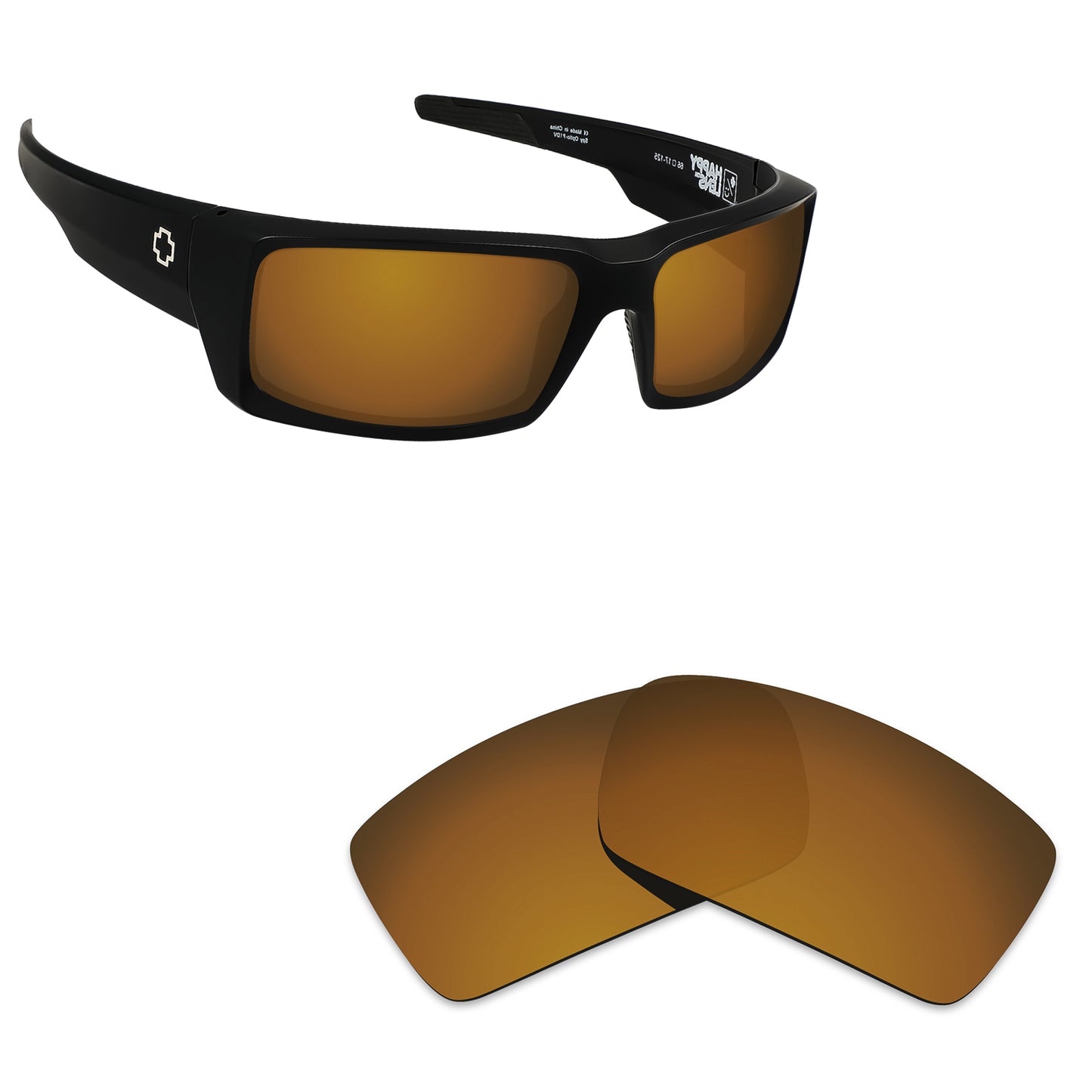 Hawkry Polarized Replacement Lens for - Spy Optic General Sunglass - Options