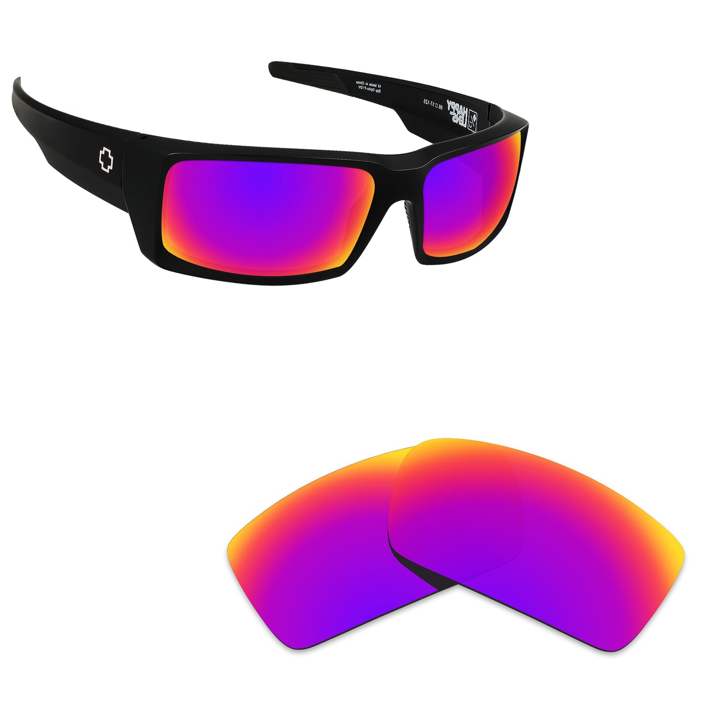 Hawkry Polarized Replacement Lens for - Spy Optic General Sunglass - Options