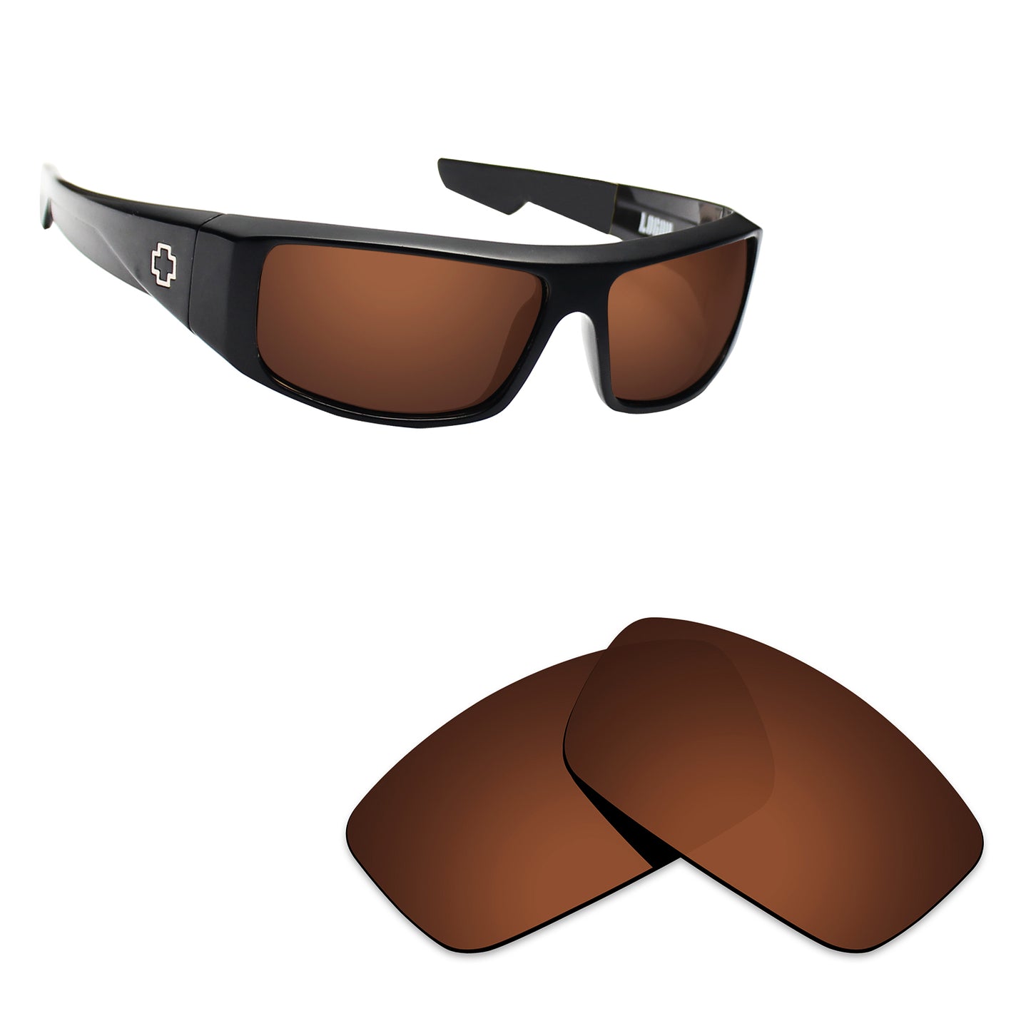 Hawkry Polarized Replacement Lens for - Spy Optic Logan Sunglass - Options