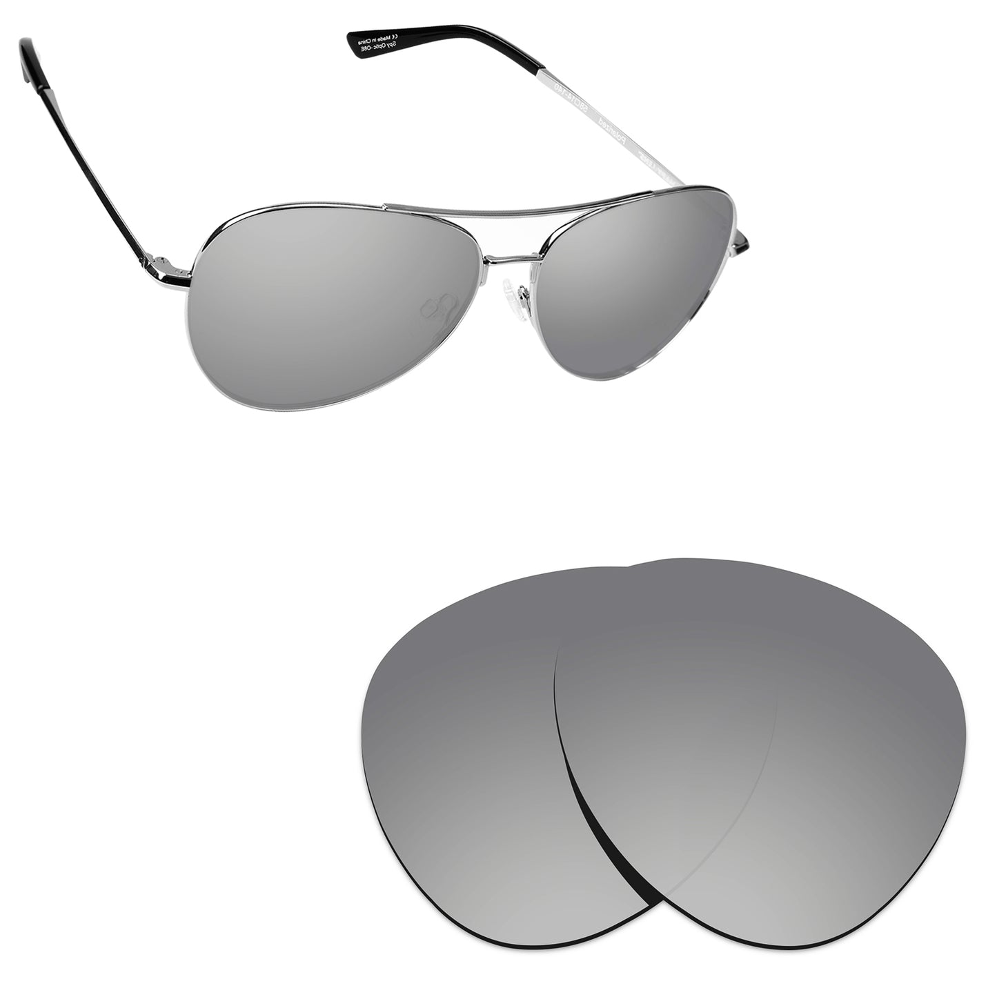 Hawkry Polarized Replacement Lens for - SPY OPTIC Whistler Sunglass - Options