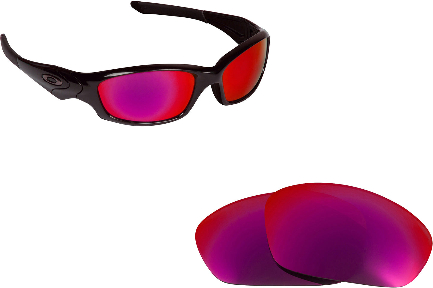LenSwitch Replacement Lenses for Oakley Monster Pup Sunglasses Multi-Color