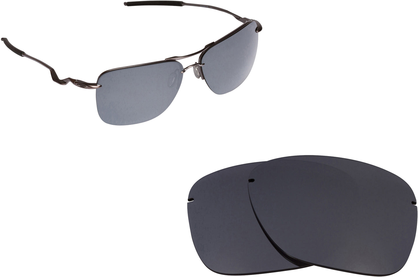 LenSwitch Replacement Lenses for Oakley Tailhook Carbon Sunglasses Multi-Color