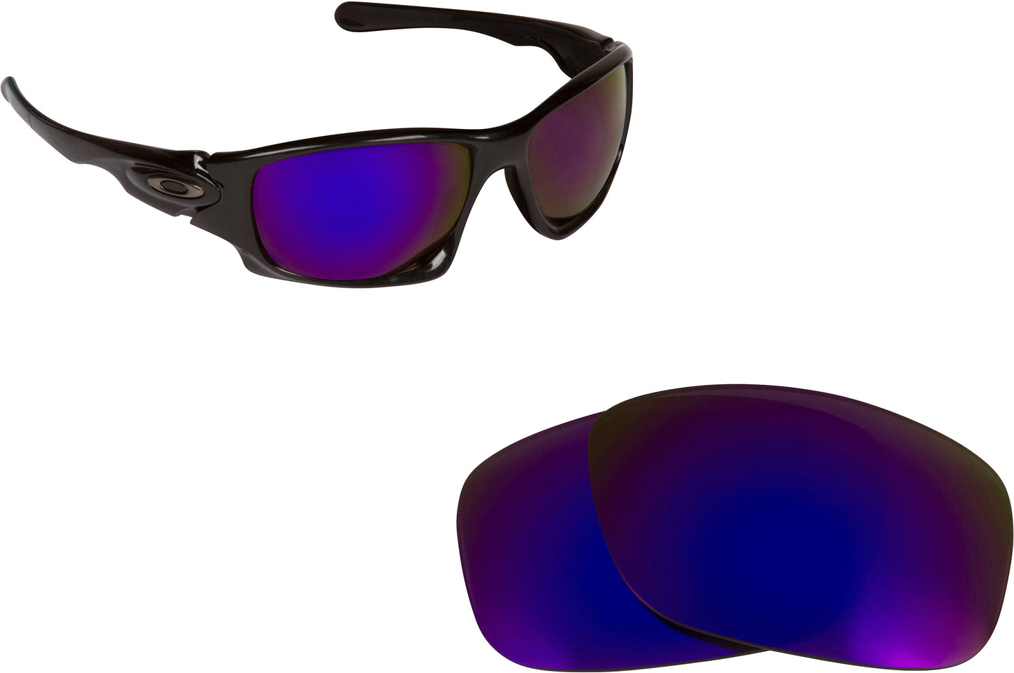 LenSwitch Replacement Lenses for Oakley Ten X Sunglasses Multi-Color