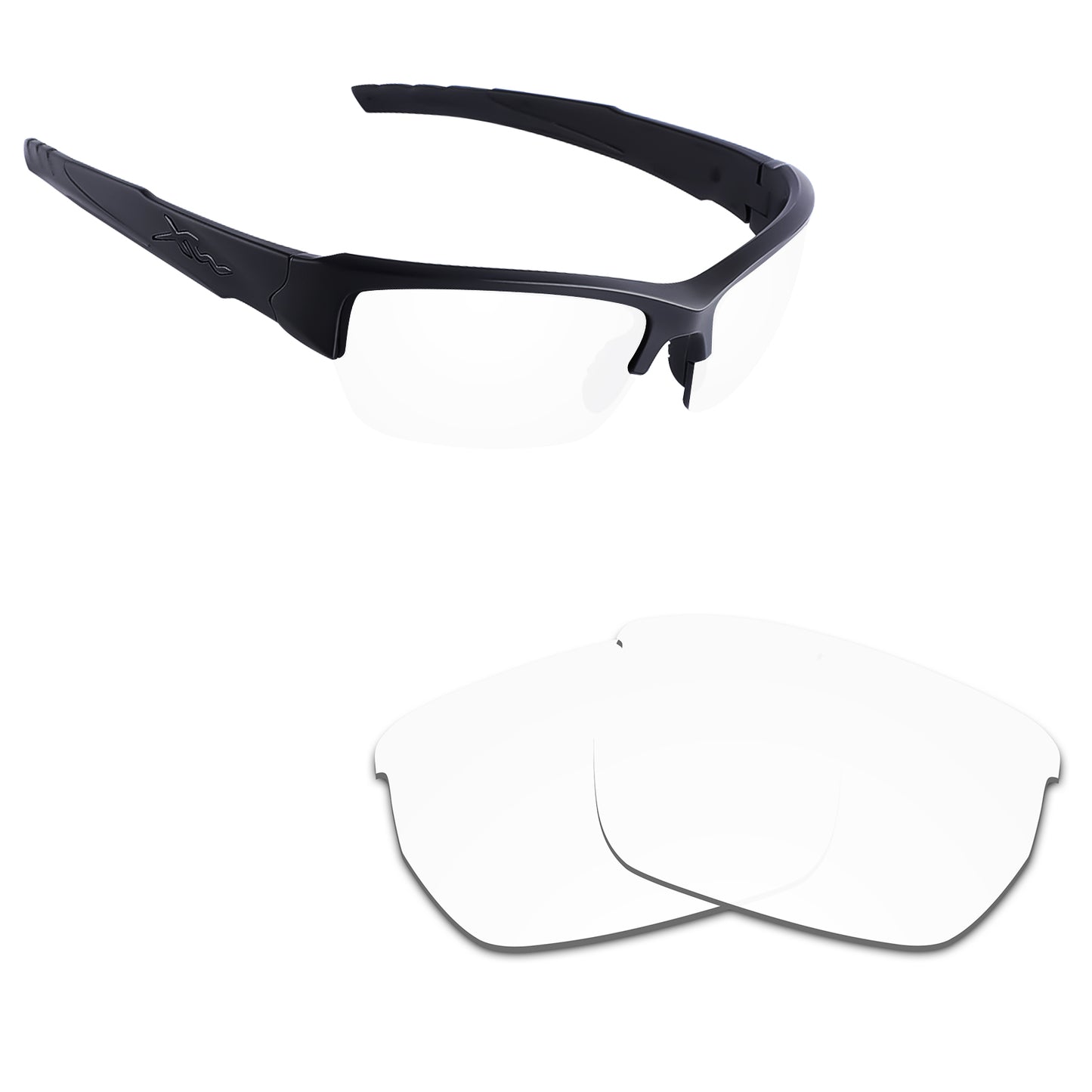 Hawkry Polarized Replacement Lens for - Wiley X Valor Sunglass - Options
