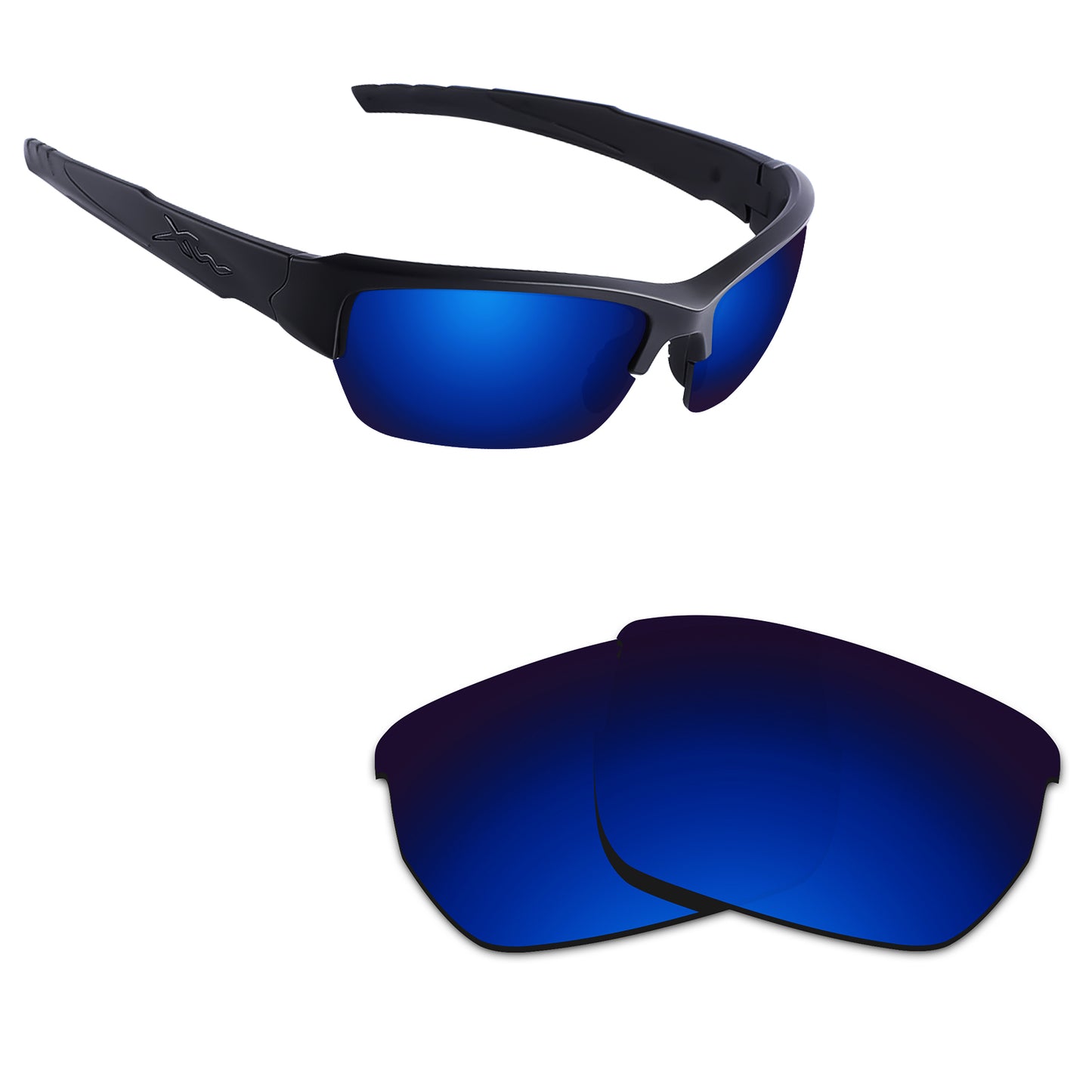 Hawkry Polarized Replacement Lens for - Wiley X Valor Sunglass - Options