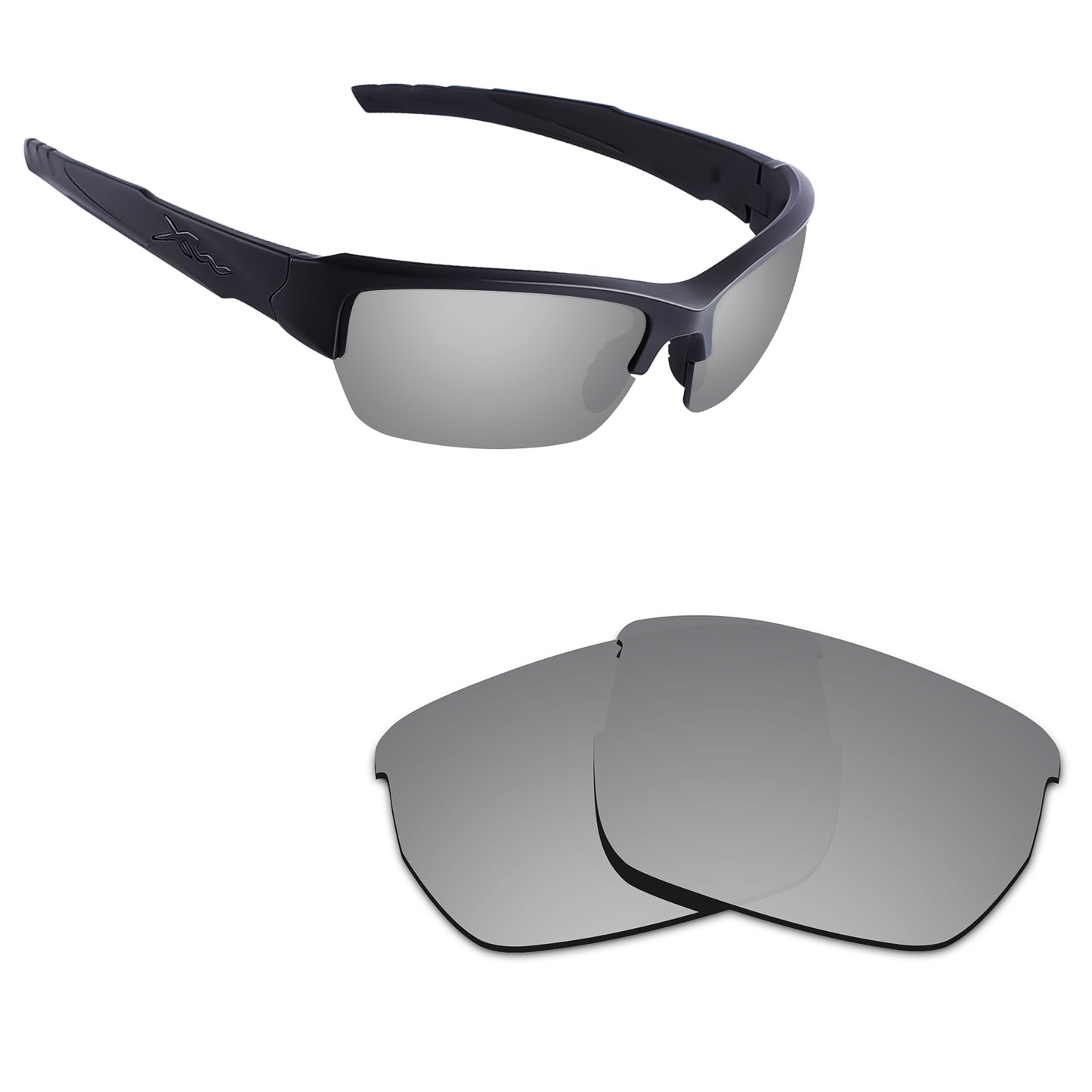 Hawkry Polarized Replacement Lens for - Wiley X Valor Sunglass - Options