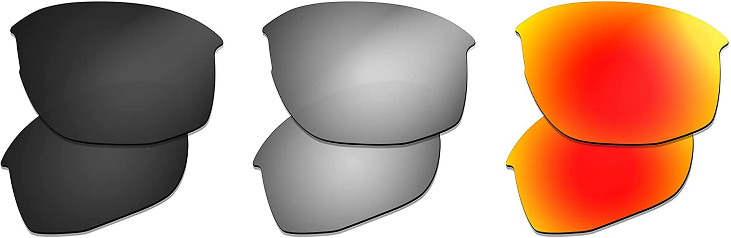 Prizo Polarized Replacement Lenses for Oakley Mercenary Sunglasses OO9424 - Multi Options