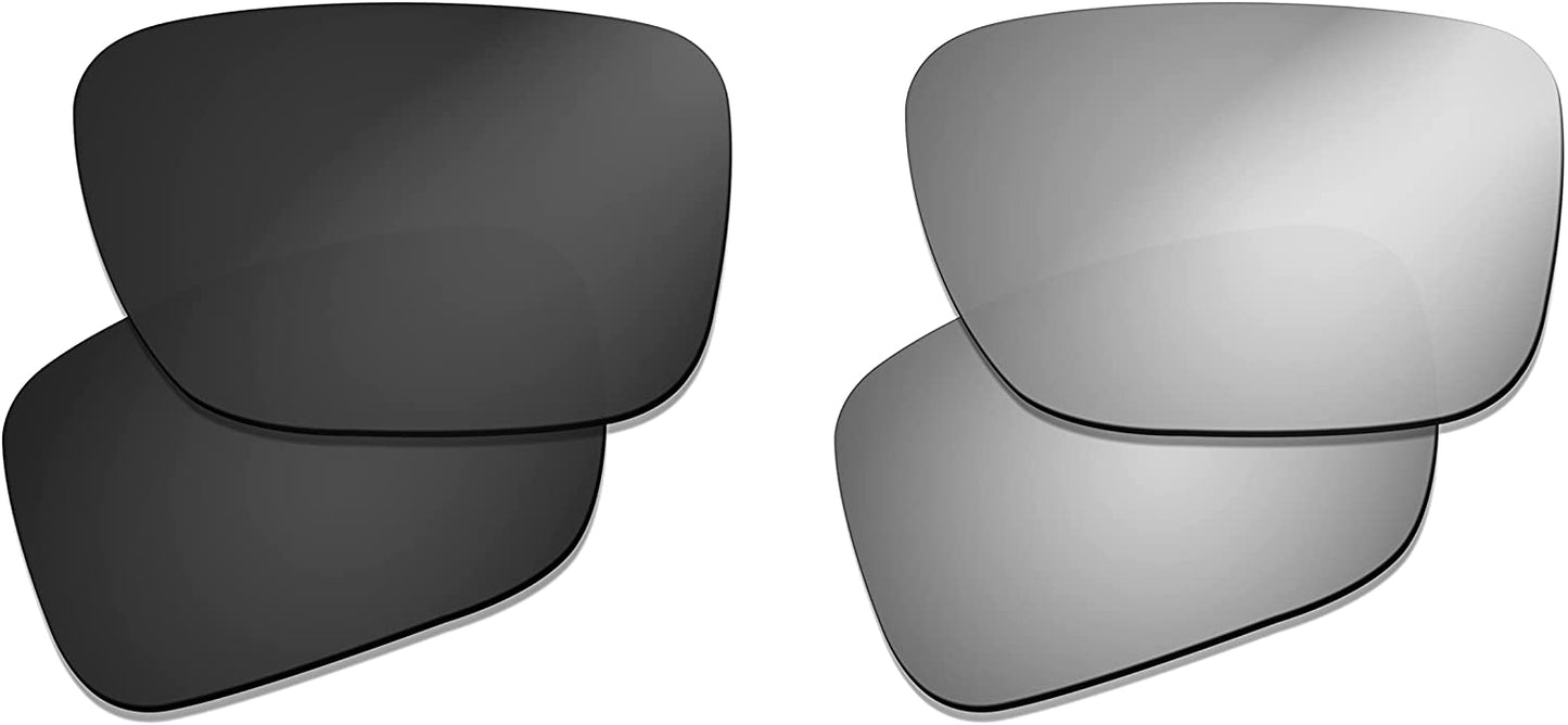 Prizo Polarized Replacement Lenses for Oakley SI Ballistic Det Cord Sunglasses OO9253-2 Sets