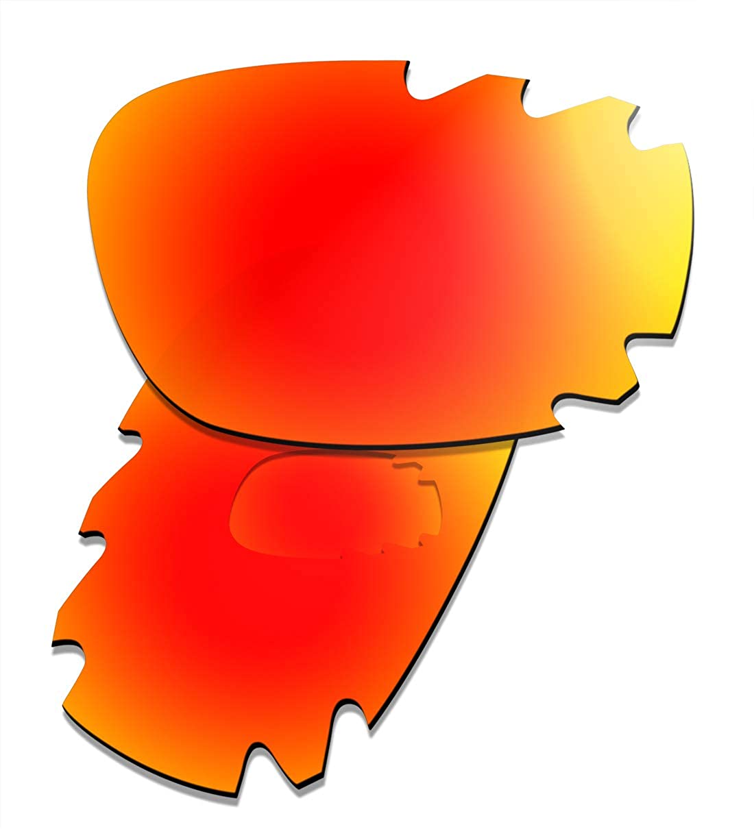 Prizo Polarized Vented Replacement Lenses for Oakley Jawbone Sunglasses