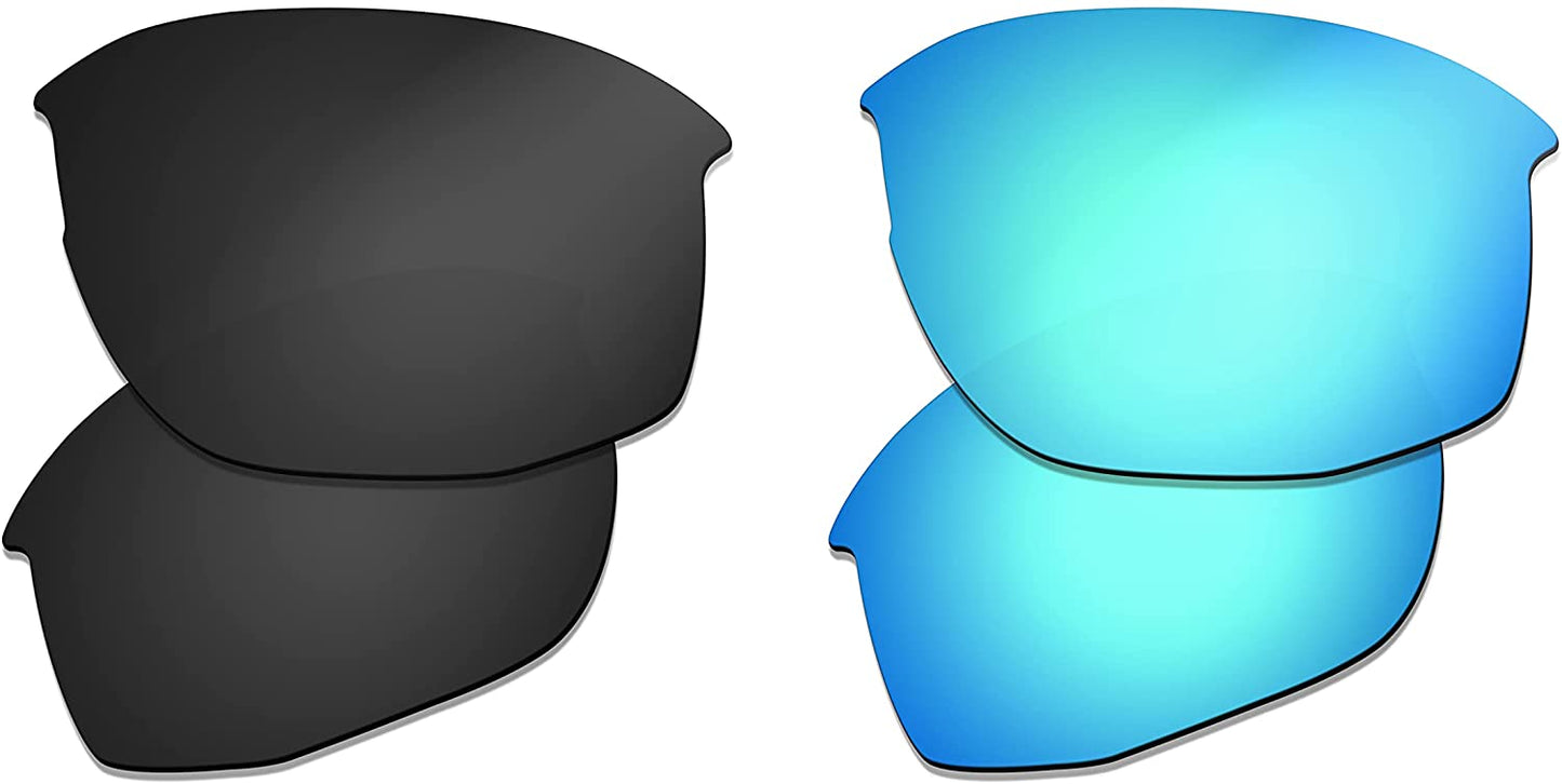Prizo Polarized Replacement Lenses for Oakley Mercenary Sunglasses OO9424 - Multi Options