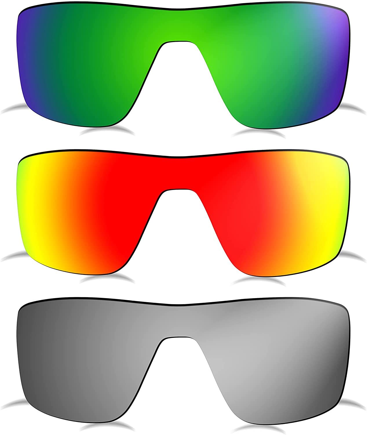 Prizo Polarized Replacement Lenses for Oakley Ridgeline Sunglasses OO9419 - MultiOptions
