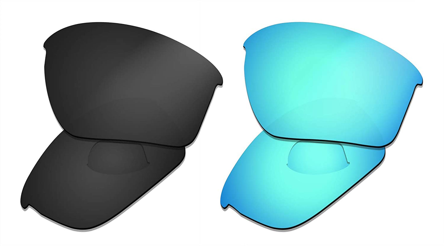 Prizo Polarized Replacement Lenses for Oakley Half Jacket 2.0 Sunglasses- Multi Options