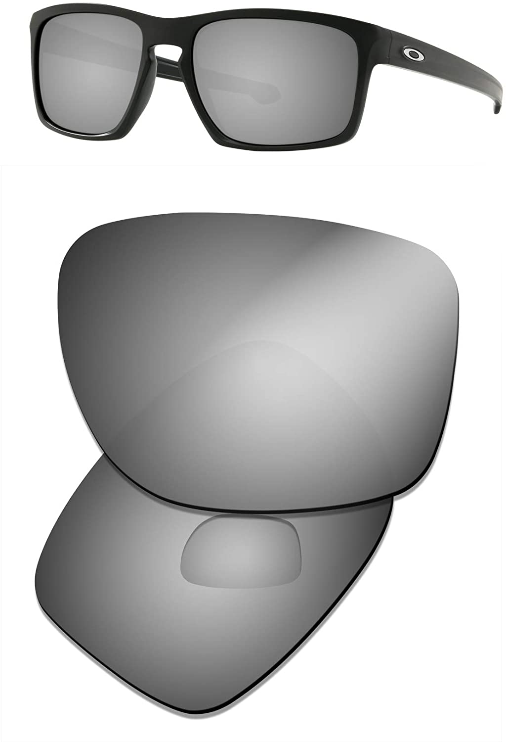 Prizo Polarized Replacement Lenses for Oakley Sliver OO9262 Sunglasses