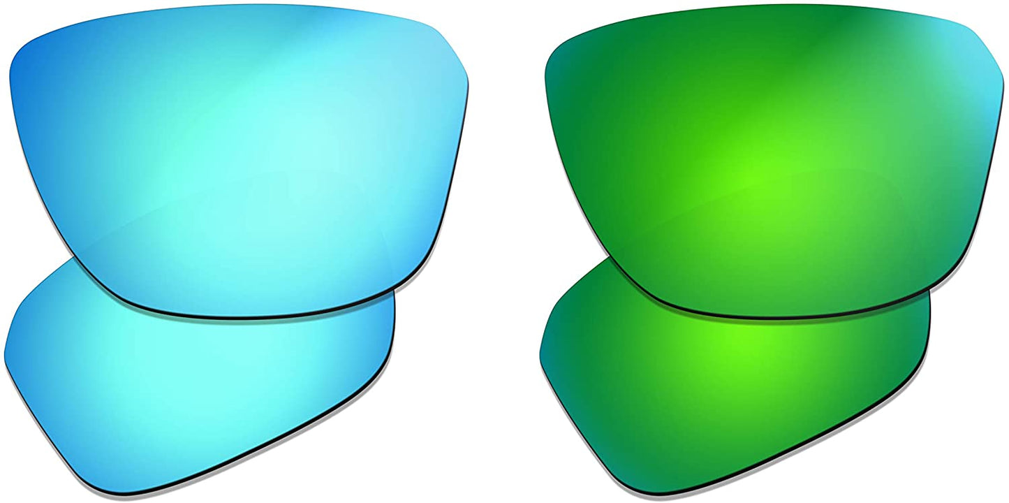 Prizo Polarized Lenses Replacement for Oakley Split Shot Sunglasses OO9416-2 Sets