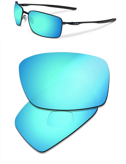 Prizo Polarized Replacement Lenses for Oakley Square Wire II New (2014) Sunglasses