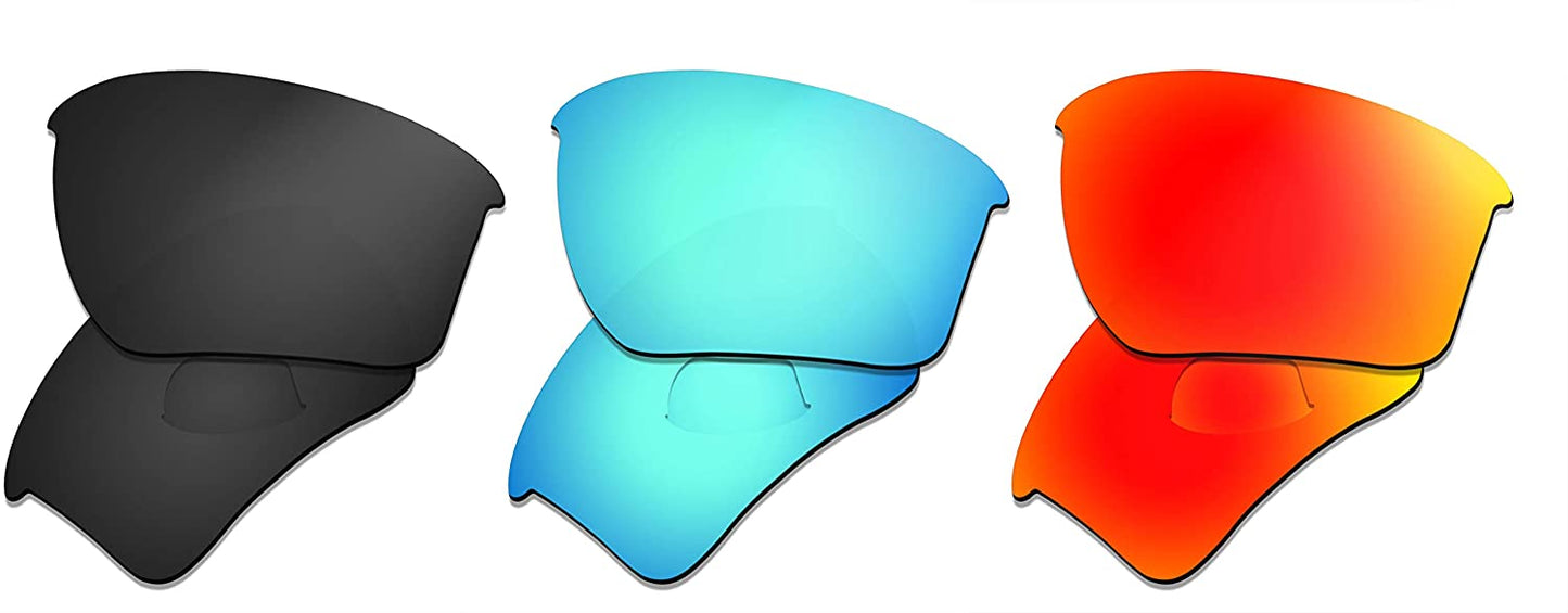 Prizo Polarized Replacement Lenses for Oakley Half Jacket 2.0 XL Sunglasses