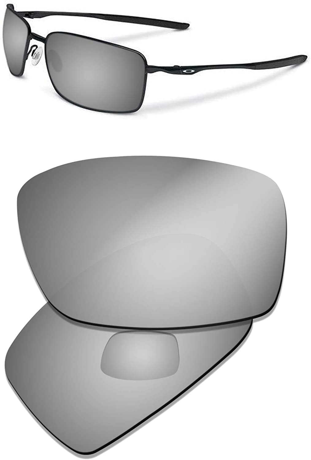 Prizo Polarized Replacement Lenses for Oakley Square Wire II New (2014) Sunglasses