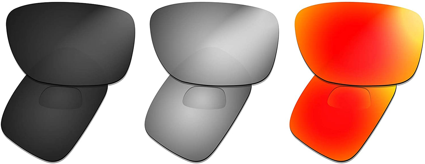 Prizo Polarized Replacement Lenses for Oakley Turbine Sunglasses - Multi Options