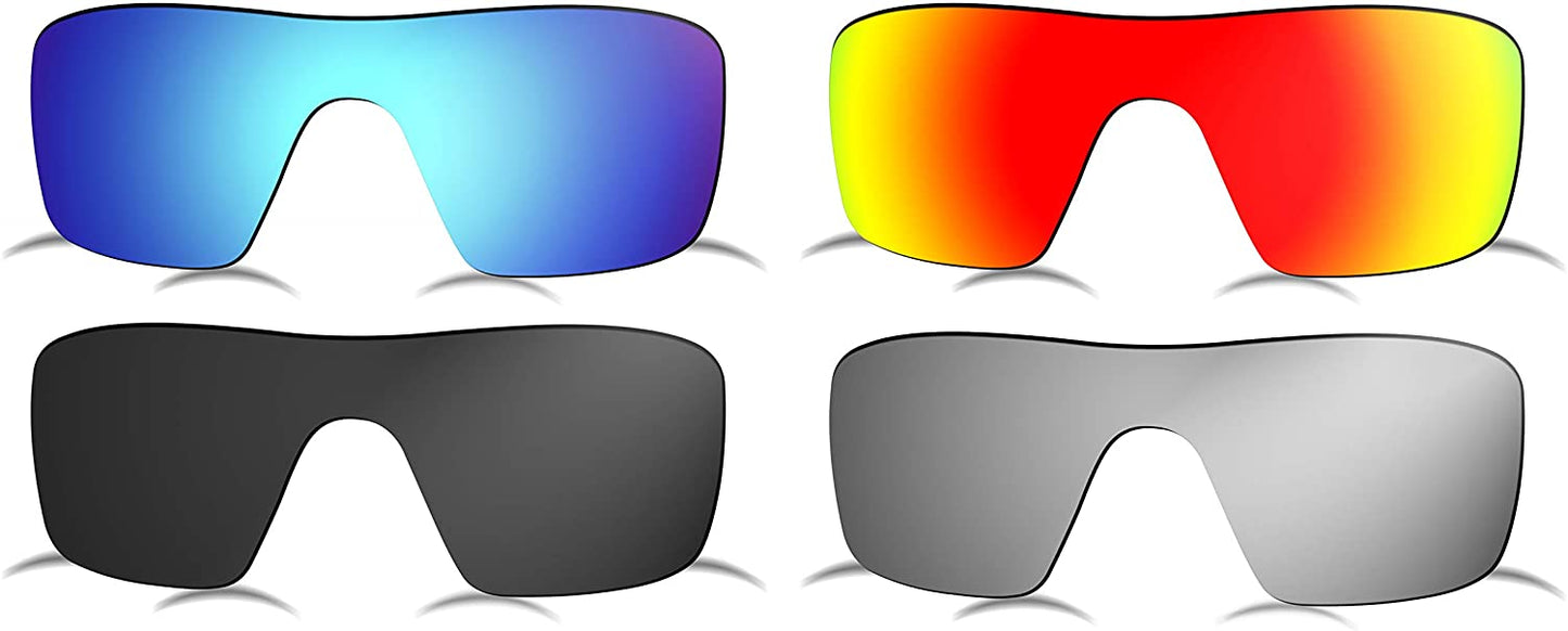 Prizo Multiple Combinations Polarized Replacement Lenses for Oakley Straightback Sunglasses