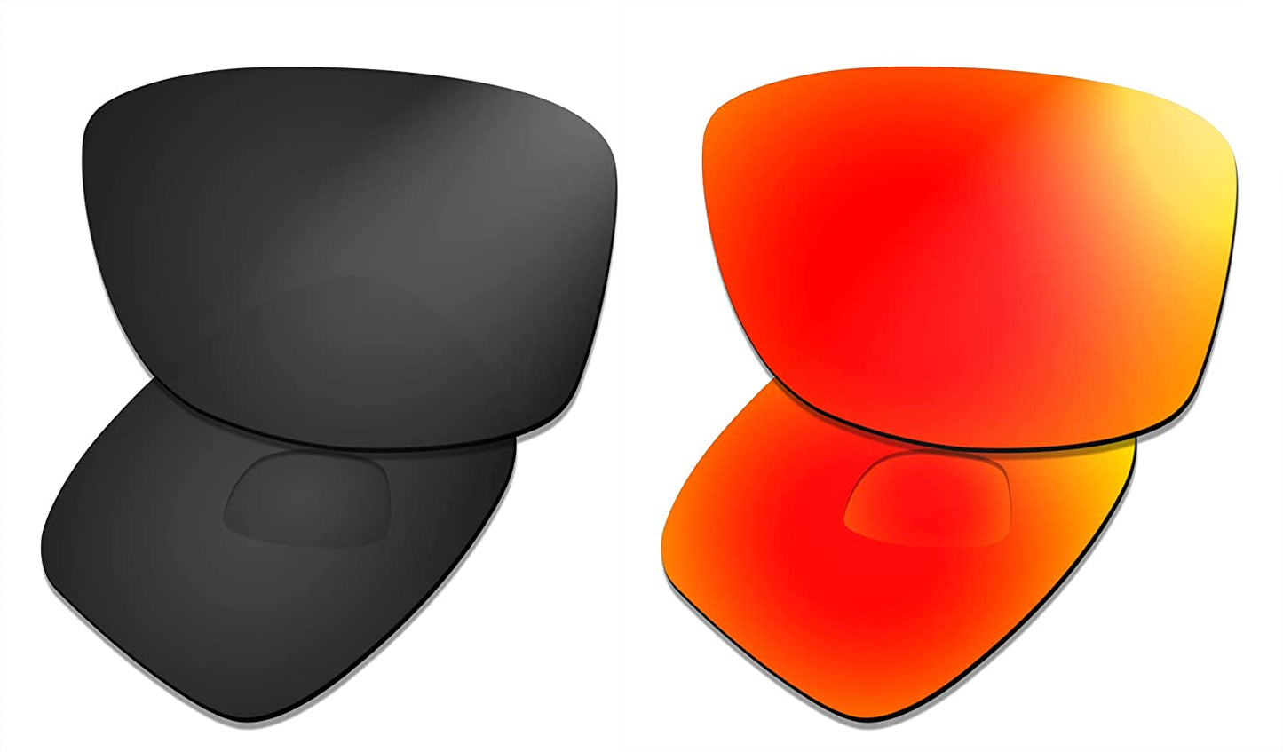 Prizo Polarized Replacement Lenses for Oakley Jupiter Squared Sunglasses - Multi Options