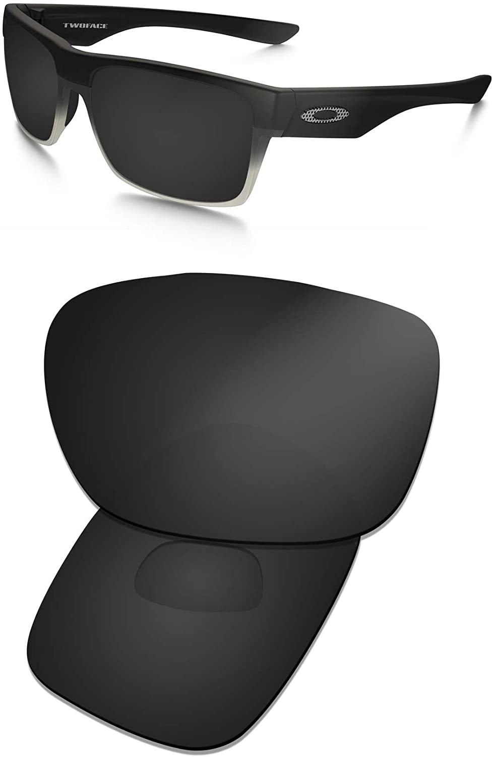 Prizo Polarized Replacement Lenses for Oakley Twoface Sunglasses OO9189