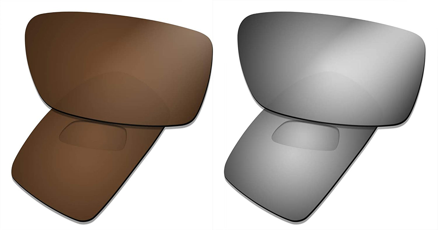 Prizo Polarized Replacement Lenses for Oakley Gascan Sunglasses - Multi Options