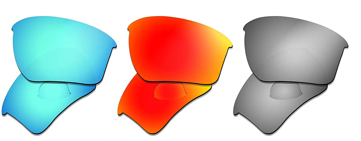 Prizo Polarized Replacement Lenses for Oakley Half Jacket 2.0 XL Sunglasses