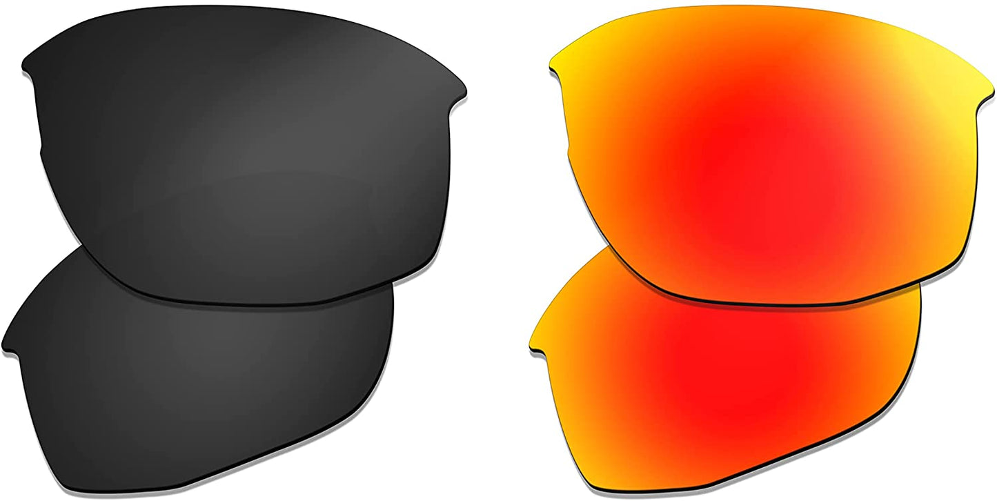 Prizo Polarized Replacement Lenses for Oakley Mercenary Sunglasses OO9424 - Multi Options