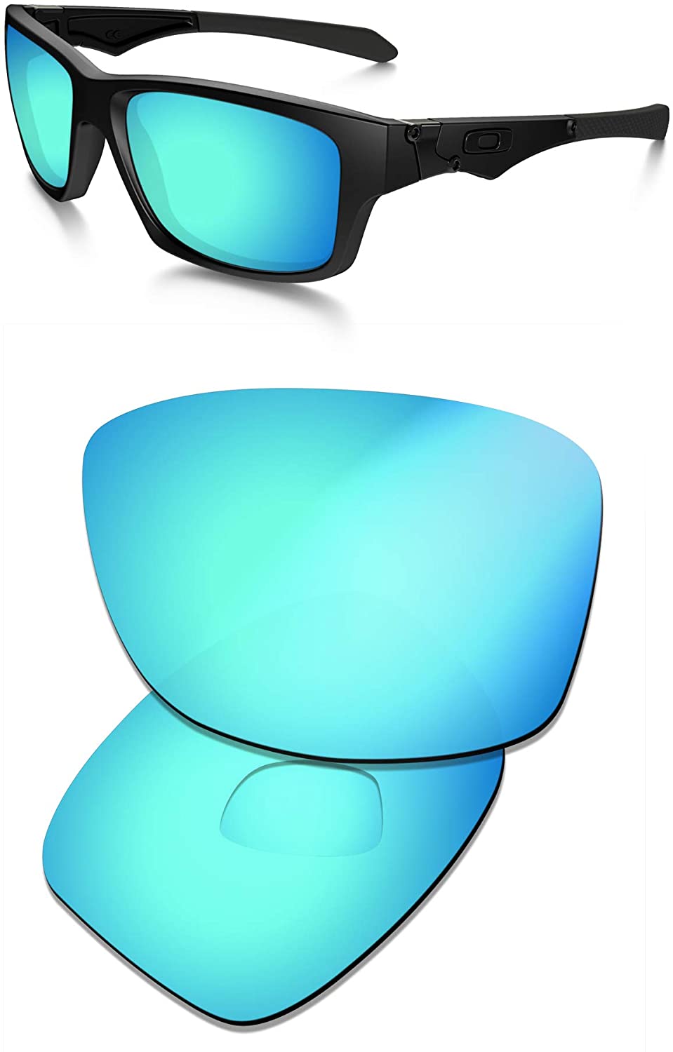 Prizo Polarized Replacement Lenses for Oakley Jupiter Squared Sunglasses - Multi Options