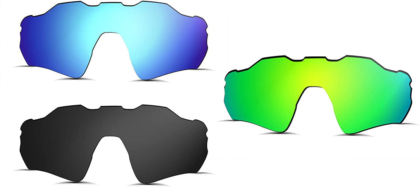 Prizo Replacement Lenses for Oakley Radar EV Path Sunglasses Polarized OO9208