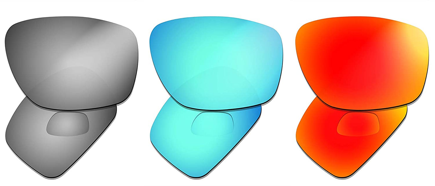 Prizo Polarized Replacement Lenses for Oakley Big Taco Sunglasses - Multi Options
