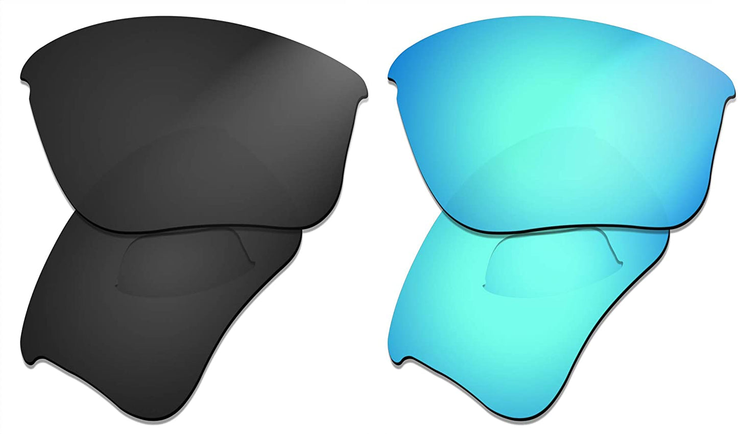 Prizo Polarized Replacement Lenses for Oakley Flak Jacket XLJ Sunglasses- Multi Options