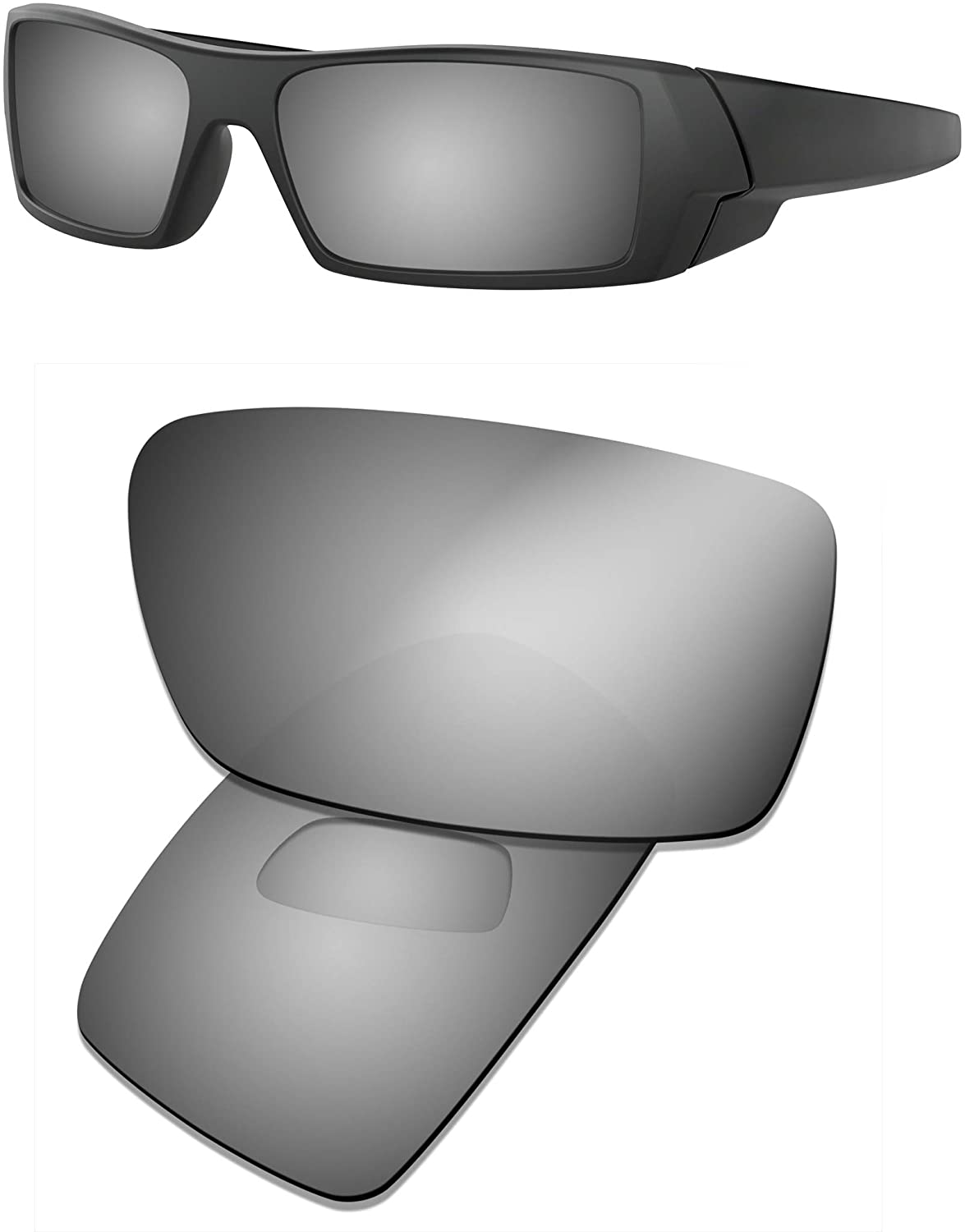 Prizo Polarized Replacement Lenses for Oakley Gascan Sunglasses - Multi Options