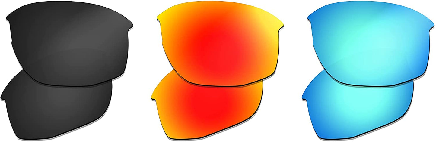 Prizo Polarized Replacement Lenses for Oakley Mercenary Sunglasses OO9424 - Multi Options