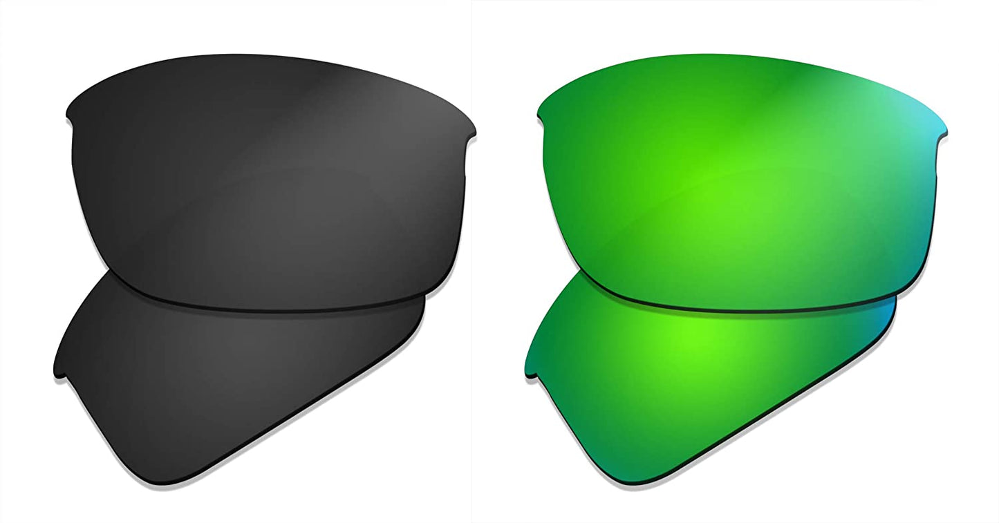 Prizo Polarized Replacement Lenses for Oakley Bottle Rocket Sunglasse - Multi Options