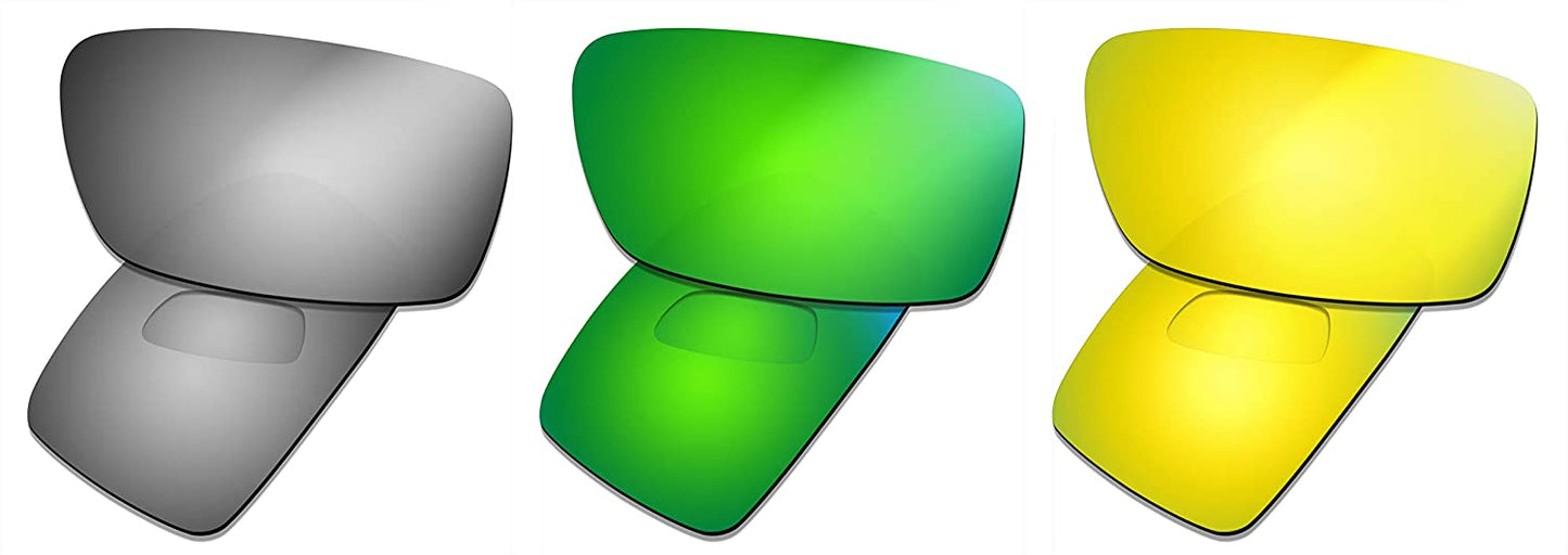 Prizo Polarized Replacement Lenses for Oakley Gascan Sunglasses - Multi Options