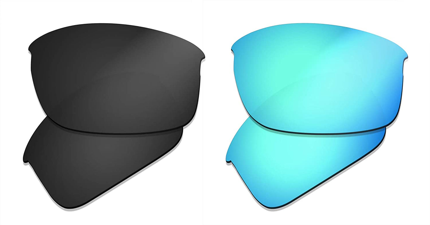 Prizo Polarized Replacement Lenses for Oakley Bottle Rocket Sunglasse - Multi Options