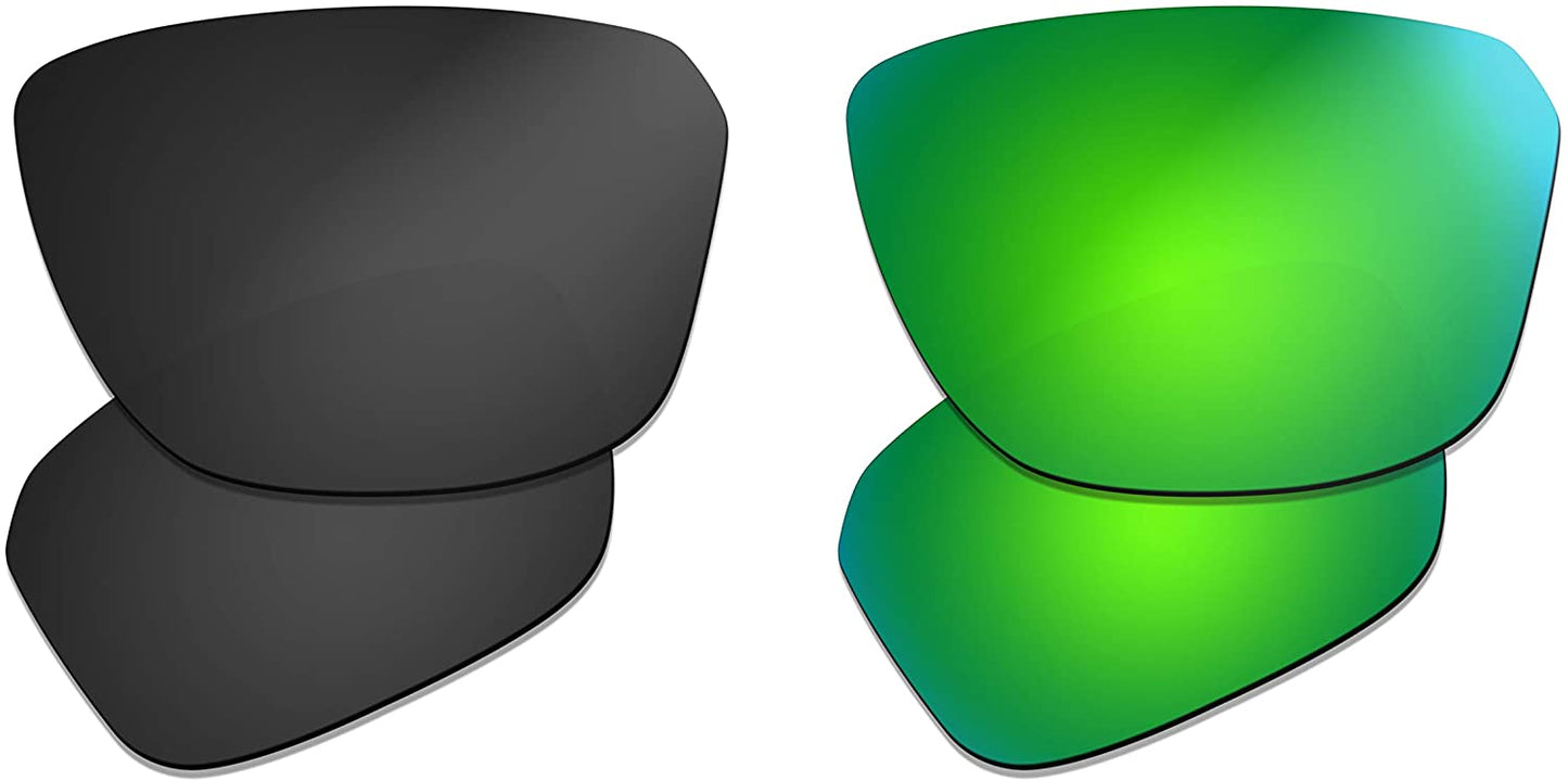 Prizo Polarized Lenses Replacement for Oakley Split Shot Sunglasses OO9416-2 Sets