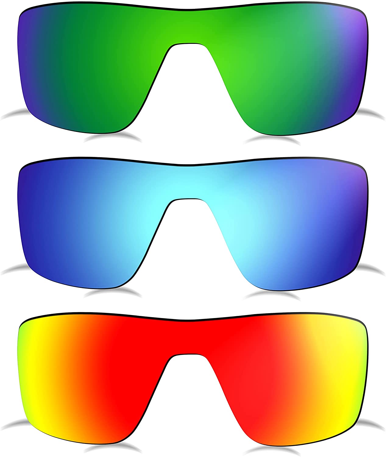 Prizo Polarized Replacement Lenses for Oakley Ridgeline Sunglasses OO9419 - MultiOptions