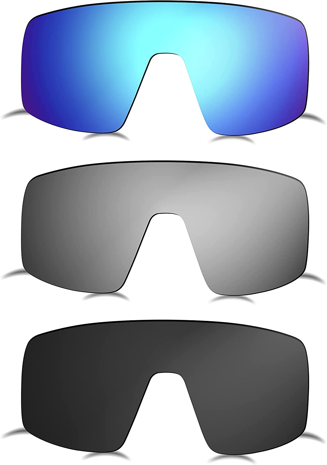 Prizo Polarized Replacement Lenses for Oakley Sutro Sunglasses OO9406 - Multi Options