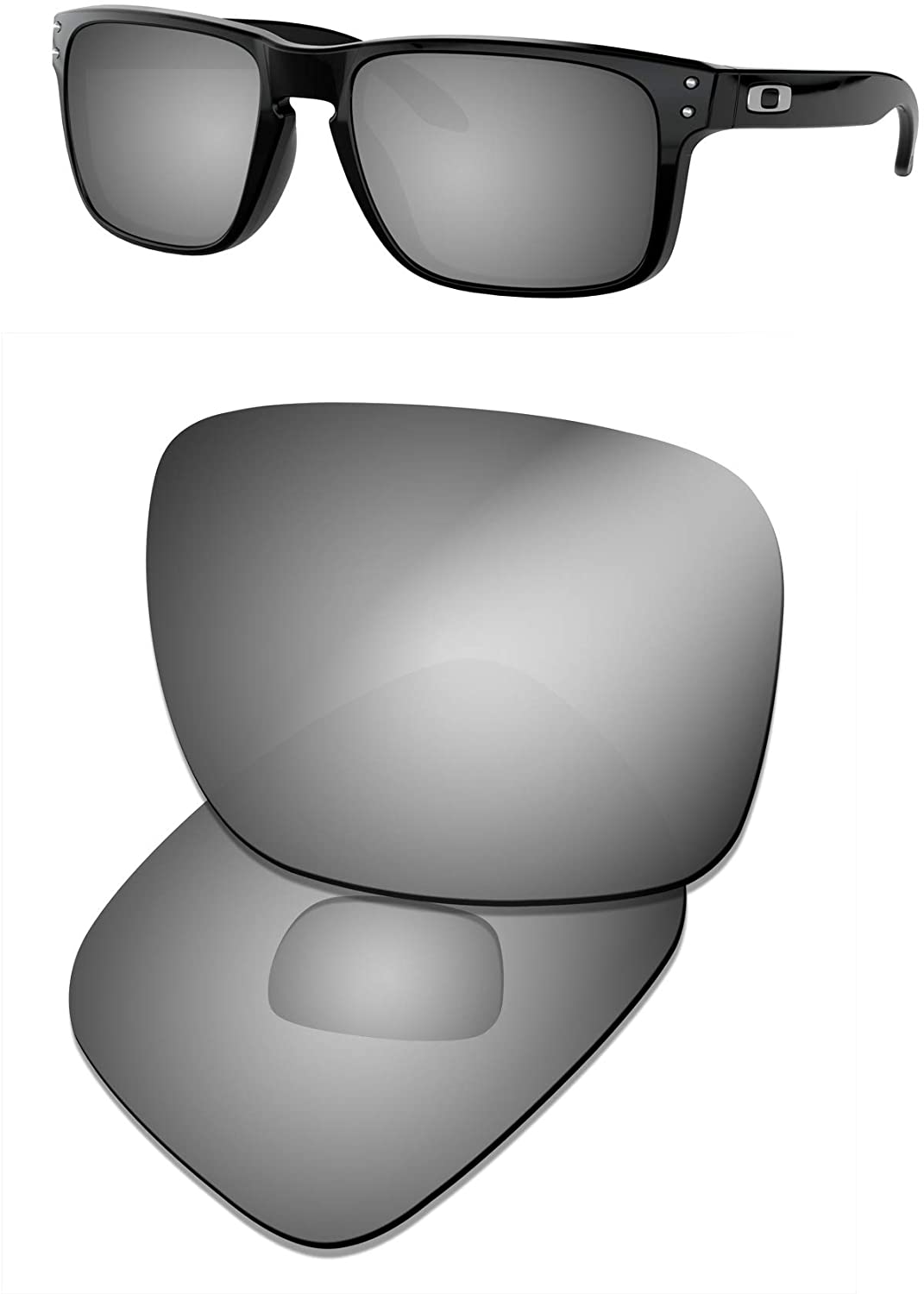 Prizo Polarized Replacement Lenses for Oakley Holbrook Sunglasses - Multi Options