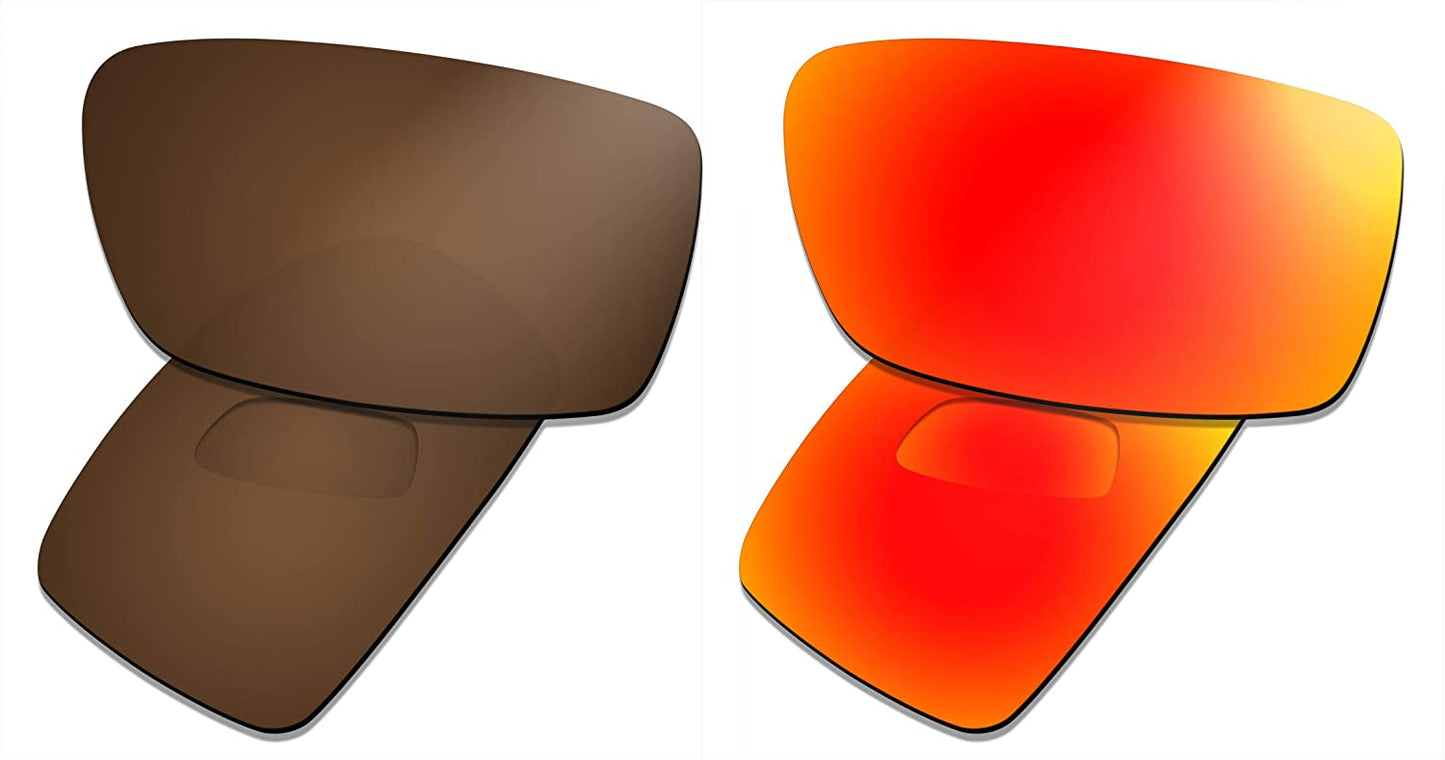 Prizo Polarized Replacement Lenses for Oakley Gascan Sunglasses - Multi Options