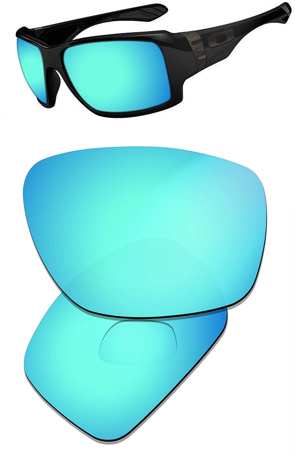 Prizo Polarized Replacement Lenses for Oakley Big Taco OO9173 Sunglasses