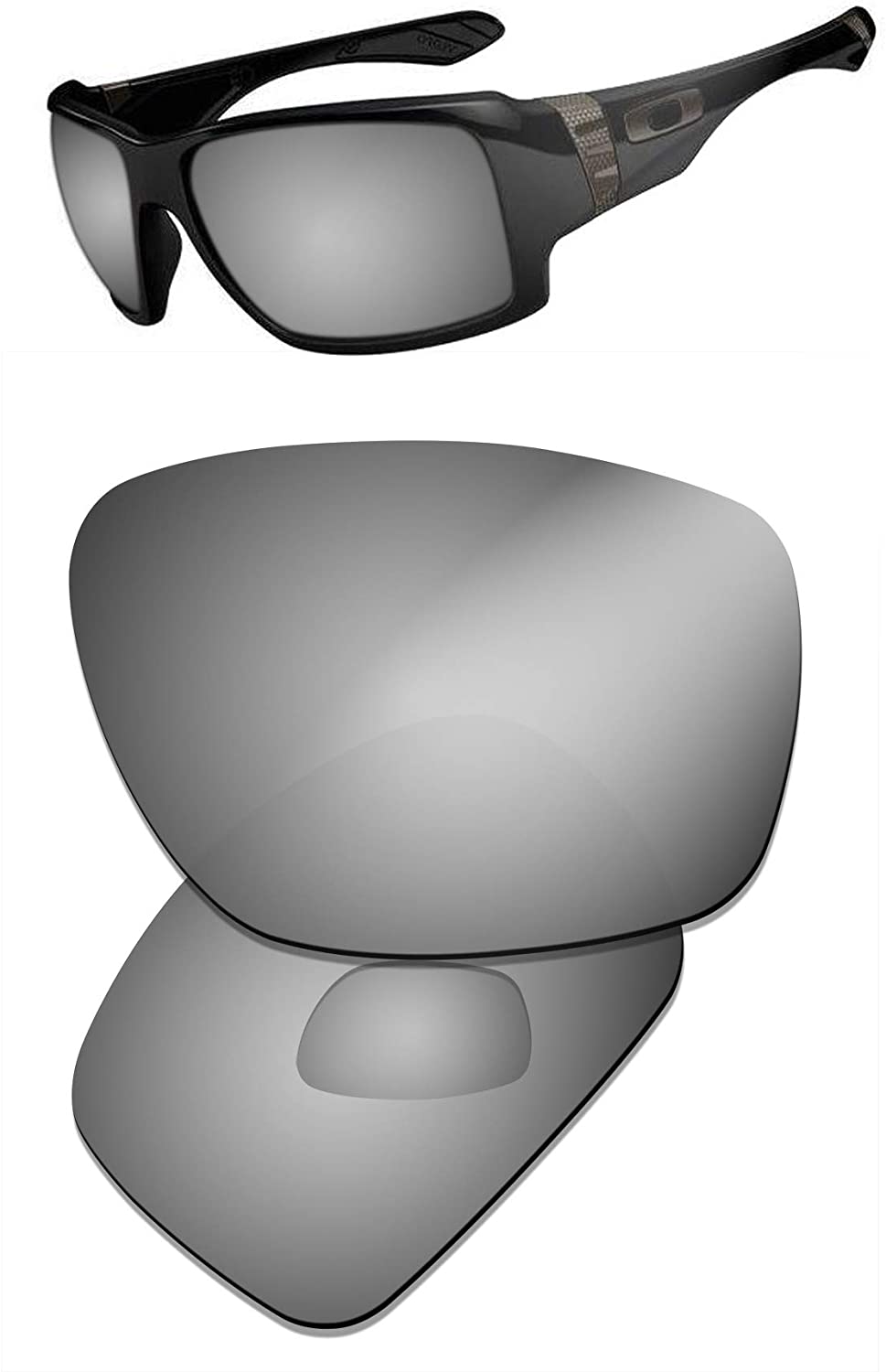 Prizo Polarized Replacement Lenses for Oakley Big Taco Sunglasses - Multi Options