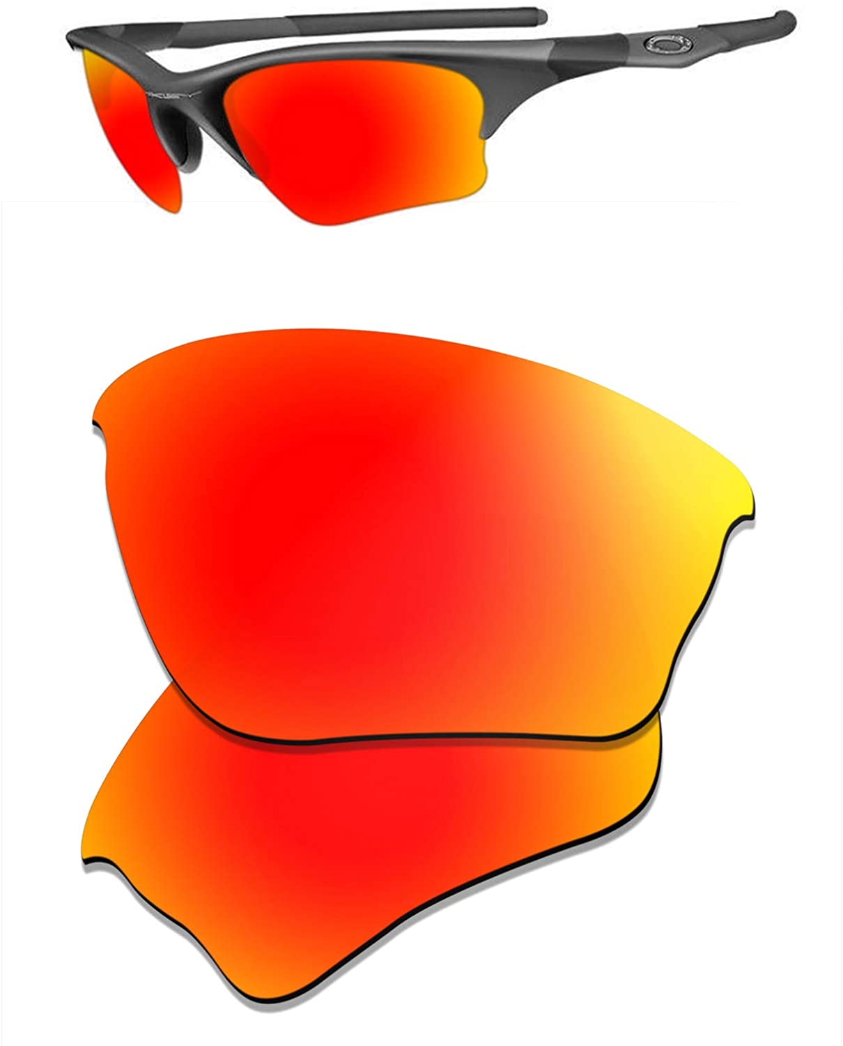 Prizo Polarized Replacement Lenses for Oakley Half Jacket XLJ Sunglasses