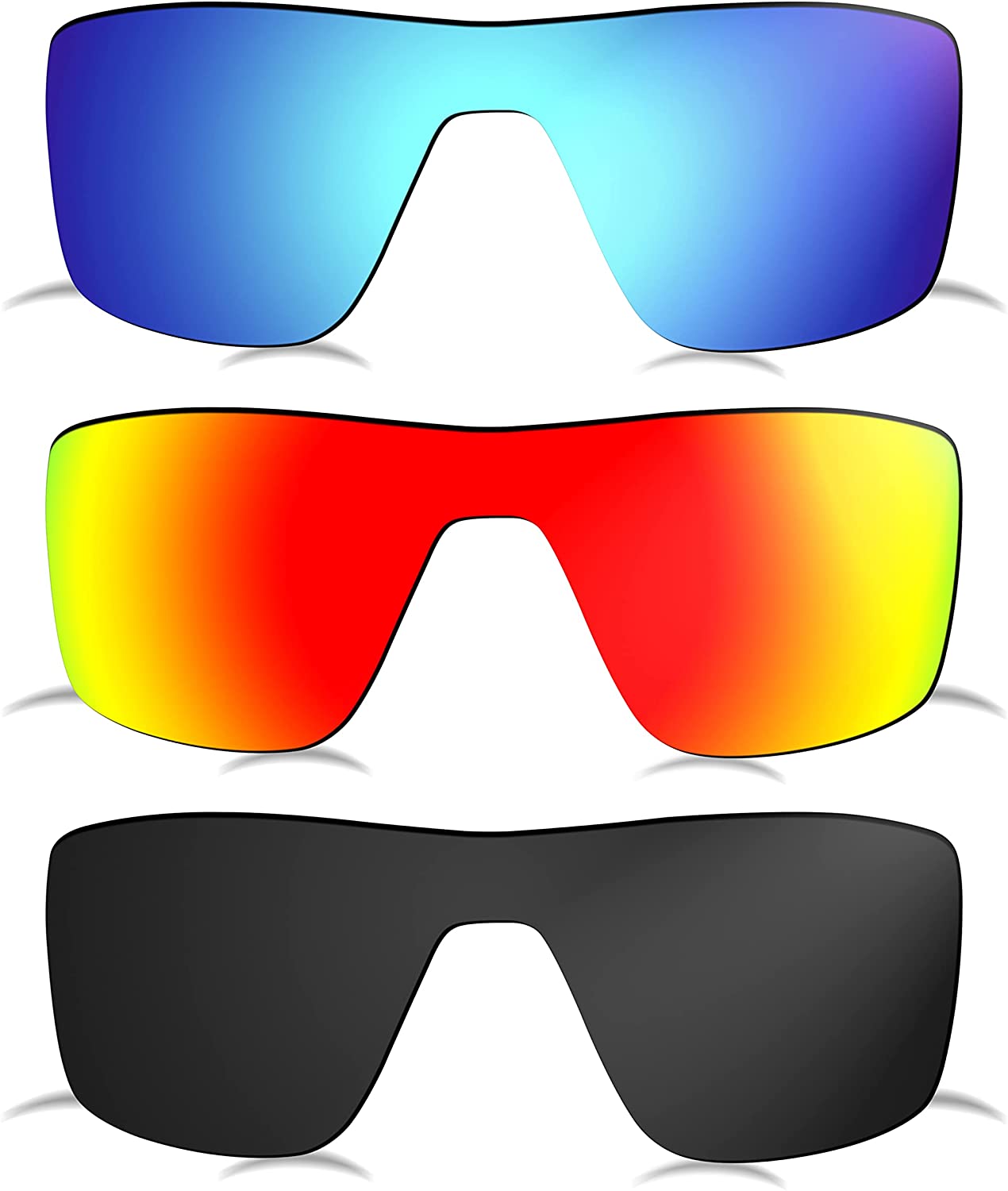 Prizo Polarized Replacement Lenses for Oakley Ridgeline Sunglasses OO9419 - MultiOptions