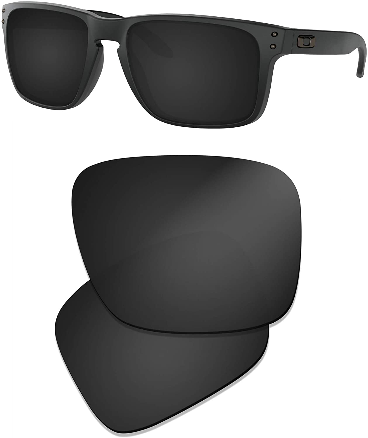 Prizo Polarized Replacement Lenses for Oakley Holbrook XL Sunglasses - Multi Options