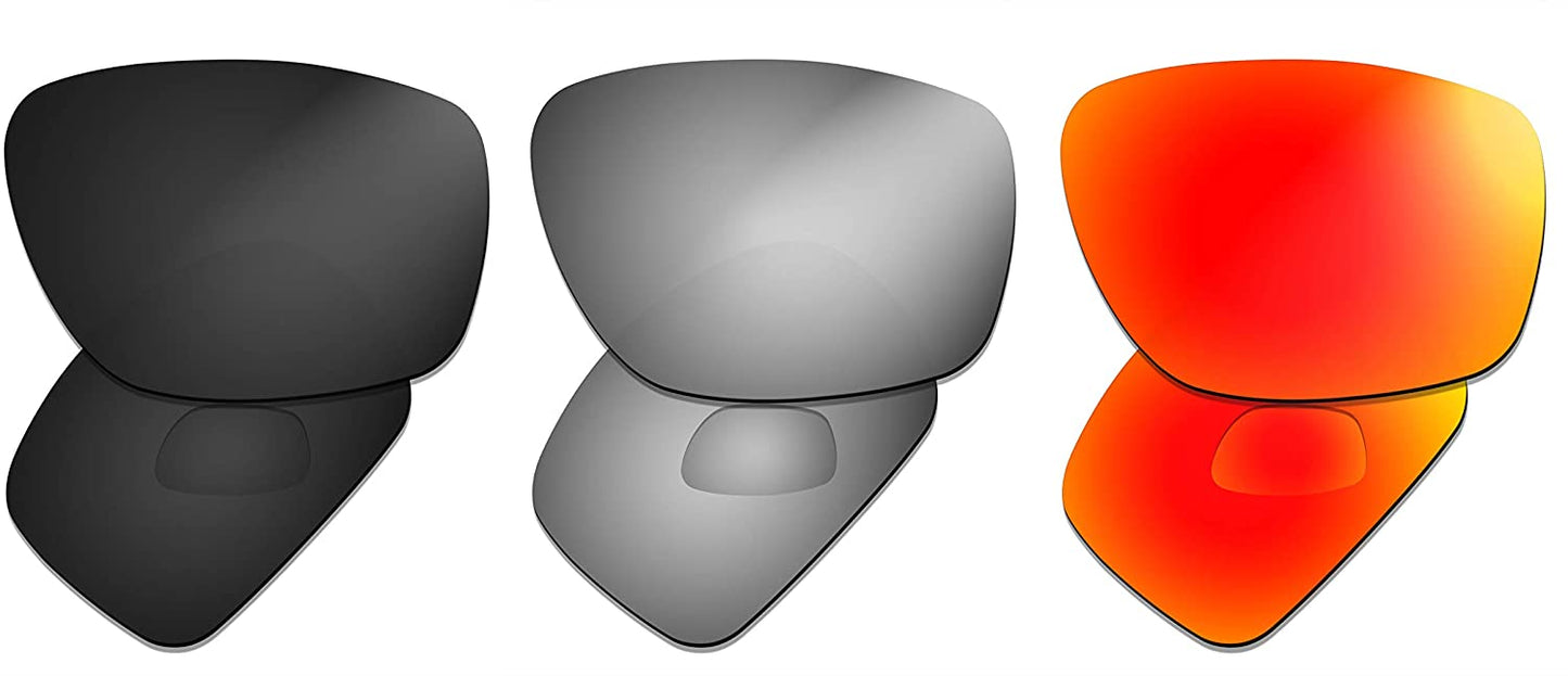 Prizo Polarized Replacement Lenses for Oakley Big Taco Sunglasses - Multi Options