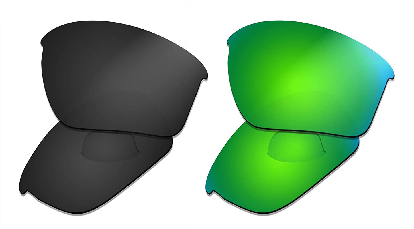 Prizo Polarized Replacement Lenses for Oakley Half Jacket 2.0 Sunglasses- Multi Options