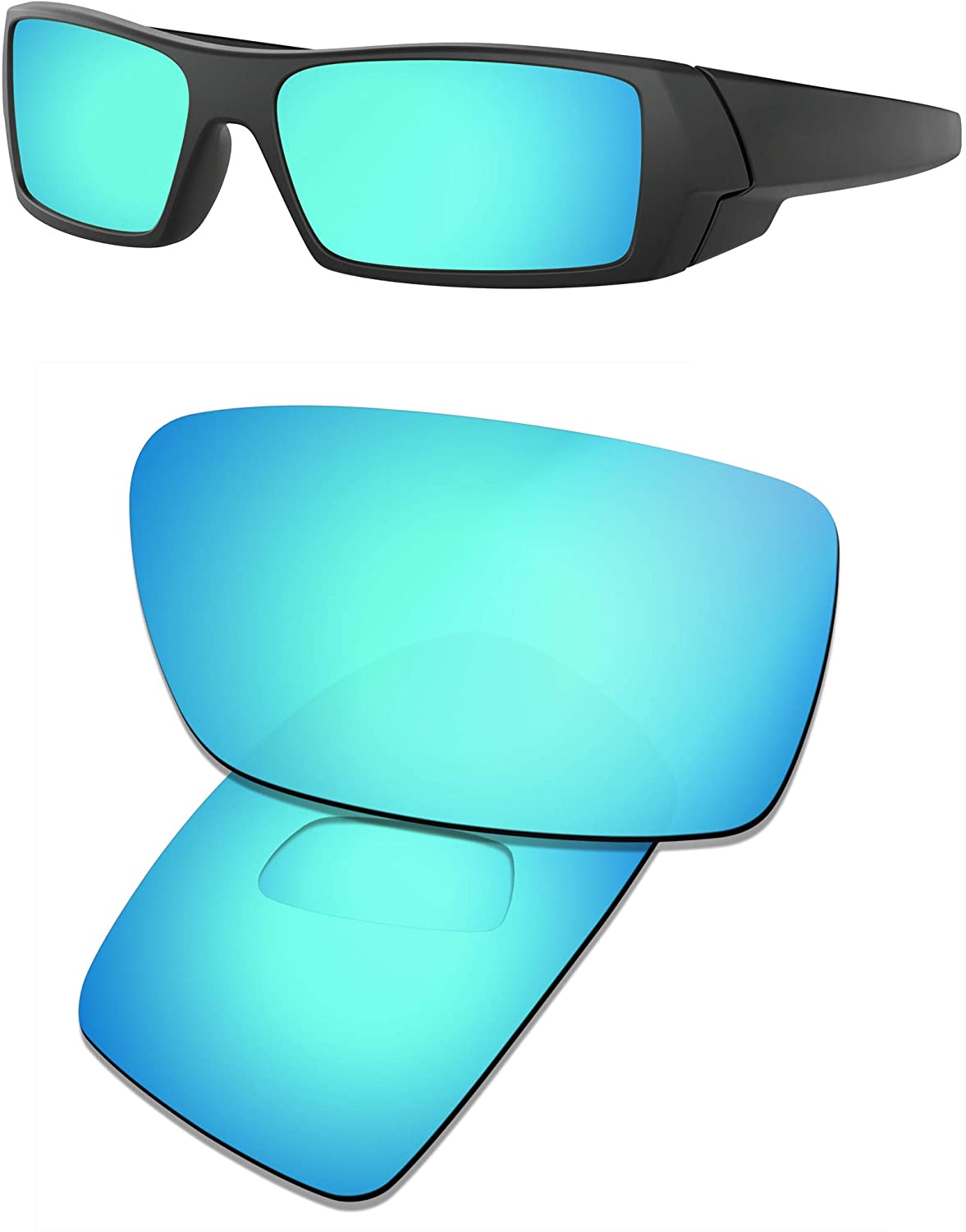 Prizo Polarized Replacement Lenses for Oakley Gascan Sunglasses - Multi Options
